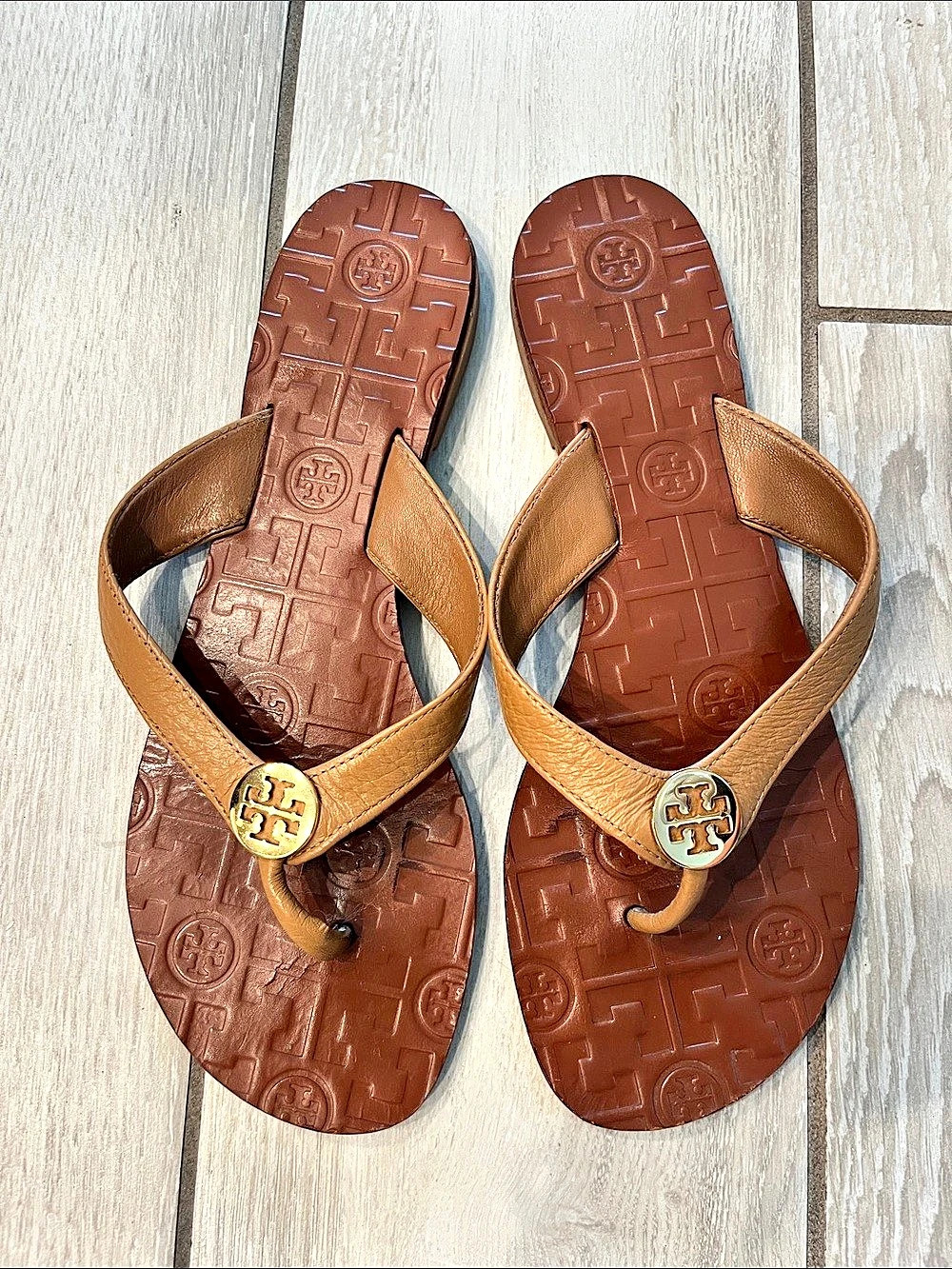 Tory Burch Mini Miller Jelly Sandal Brown US 7M